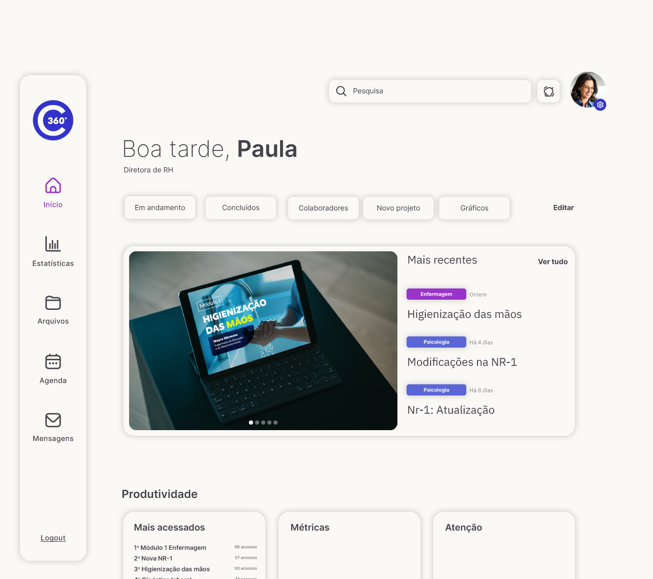 Data points on top of landscape